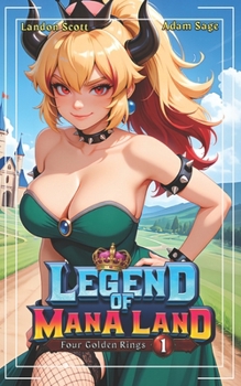 Paperback Legend of Mana Land: Four Golden Rings: A GameLit Fantasy Adventure Book
