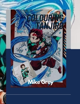 Paperback Colouring Tanjiro Book