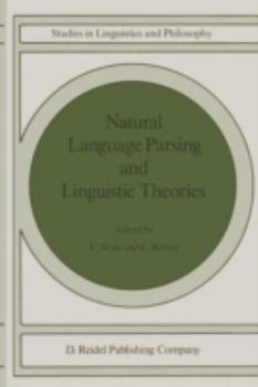 Paperback Natural Language Parsing and Linguistic Theories Book