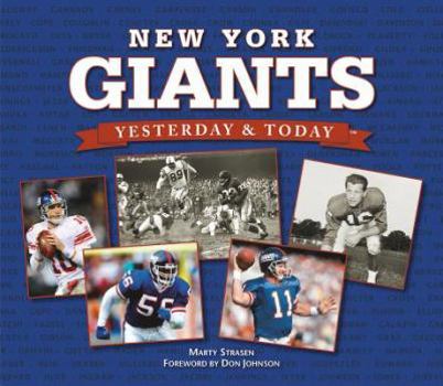 Hardcover New York Giants Yesterday and Today Book