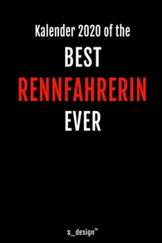 Kalender 2020 für Rennfahrer / Rennfahrerin: Wochenplaner / Tagebuch / Journal für das ganze Jahr: Platz für Notizen, Planung / Planungen / Planer, Erinnerungen und Sprüche (German Edition)