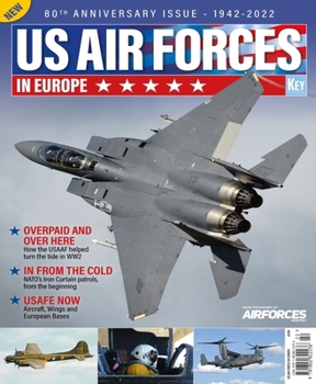Paperback Us Air Forces in Europe: 80th Anniversary Book