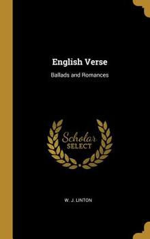 Hardcover English Verse: Ballads and Romances Book