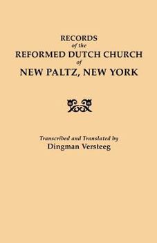 Paperback Records of the Reformed Dutch Church of New Paltz, New York Book