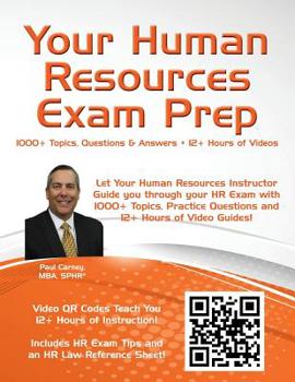 Paperback Your Human Resources Exam Prep Book