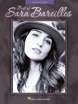 Best of Sara Bareilles: Piano - Book  of the Big-Note Piano