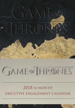 Calendar Game of Thrones 2018 16-Month Executive Engagement Calendar Book