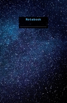 Paperback Notebook: Space Galaxy Journal, 70 Pages, Graph Paper Book