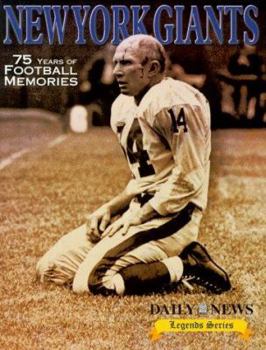 Hardcover 75 Years of New York Giants Football Book