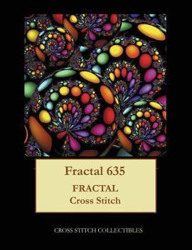 Paperback Fractal 635: Fractal cross stitch pattern [Large Print] Book