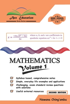 Paperback Ace Education Mathematics Volume 1 (2nd Edition) Book