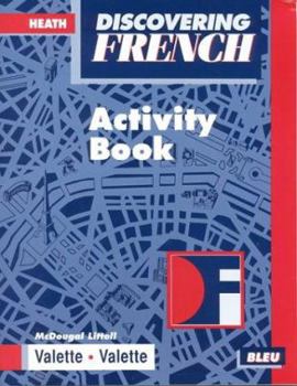 Paperback Discovering French: Bleu : Activity Book
