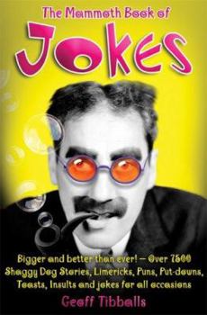 Paperback The Mammoth Book of Jokes Book