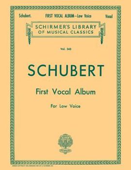 Paperback First Vocal Album: Schirmer Library of Classics Volume 343 Low Voice Book