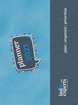 Hardcover Pop Planner 2021 H/B Blue Cover Book