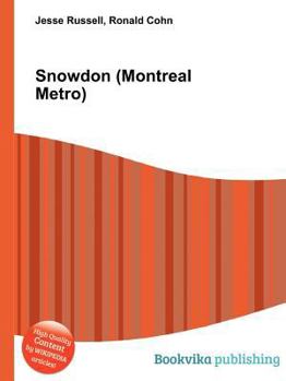 Paperback Snowdon (Montreal Metro) Book