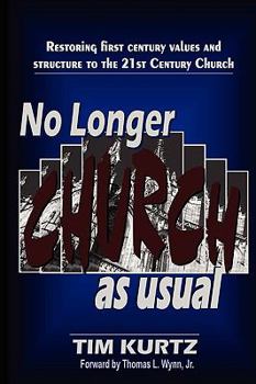 Paperback No Longer Church As Usual Book