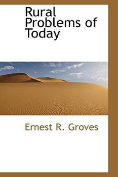 Paperback Rural Problems of Today Book