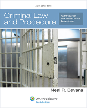 Paperback Criminal Law and Procedure for Criminal Justice Professionals Book