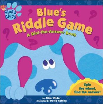 Hardcover Blue's Riddle Game: A Dial-The-Answer Book