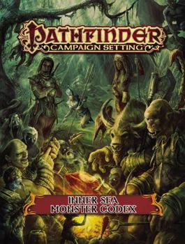 Paperback Pathfinder Campaign Setting: Inner Sea Monster Codex Book