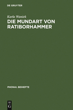 Hardcover Die Mundart von Ratiborhammer [German] Book