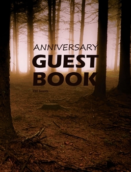 Hardcover Anniversary Guest Book