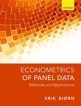 Hardcover Econometrics of Panel Data: Methods and Applications Book