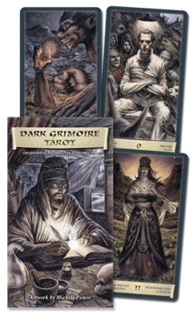 Paperback Dark Grimoire Tarot Book