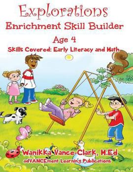 Paperback Explorations Enrichment Skill Builder age 4 Book