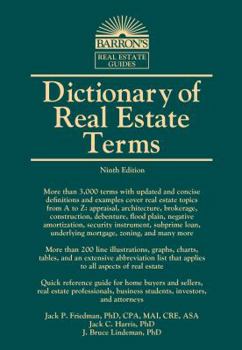 Dictionary of Real Estate Terms (Barron's Real Estate Guides)