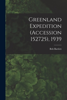 Paperback Greenland Expedition (Accession 152725), 1939 Book