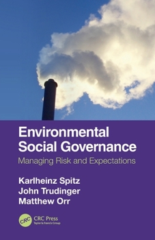 Paperback Environmental Social Governance: Managing Risk and Expectations Book