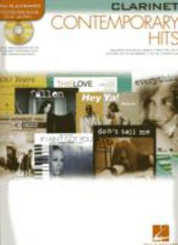 Paperback Clarinet: Contemporary Hits: Instrumental Play Along: Solo Arrangements of 15 Chart-Toppers with CD Accompaniment Book