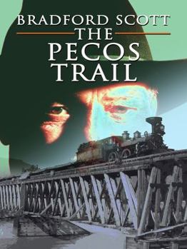 Paperback The Pecos Trail [Large Print] Book