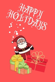 Happy Holidays: Funny 5th Holiday Gift Happy Holidays Pun Journal / Notebook / Diary (6 x 9 - 110 Blank Lined Pages)