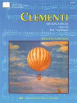 Sheet music GP379 - Clementi - Six Sonatinas Opus 36 for the Piano Book