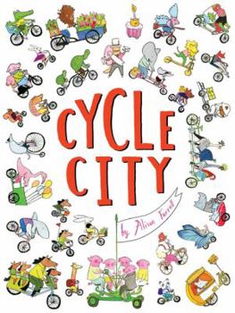 Hardcover Cycle City: (City Books for Kids, Find and Seek Books) Book