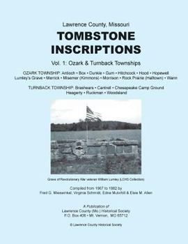 Paperback Tombstones Vol. I Book