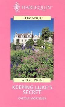 Hardcover Keeping Luke's Secret [Large Print] Book