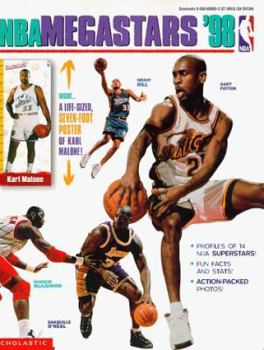 Paperback Nba Megasters '98 : Poster Book