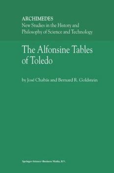 Paperback The Alfonsine Tables of Toledo Book