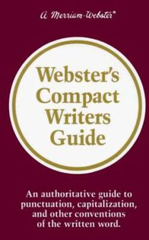 Hardcover Webster's Compact Writers Guide Book