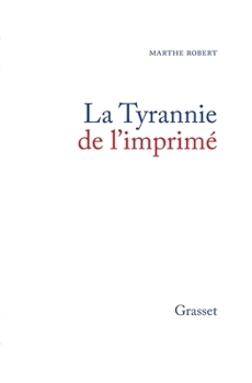 Paperback La tyrannie de l'imprimé [French] Book