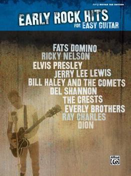 Paperback Early Rock Hits for Easy Guitar (Hits for Easy Guitar Series) Book