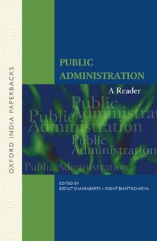 Paperback Public Administration: A Reader Book
