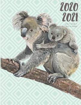 Daily Planner 2020-2021 Watercolor Koala Joey 15 Months Gratitude Hourly Appointment Calendar: Academic Hourly Organizer In 15 Minutes Interval; ... Log; Jan 2020 To Mar 2021 With Julian Dates