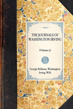 Paperback Journals of Washington Irving(volume 2) Book