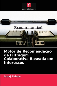 Paperback Motor de Recomendação de Filtragem Colaborativa Baseada em Interesses [Portuguese] Book