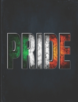 Pride: Ireland Heritage Gift for Irish Coworker from Dublin  Undated Planner Daily Weekly Monthly Calendar Organizer Journal